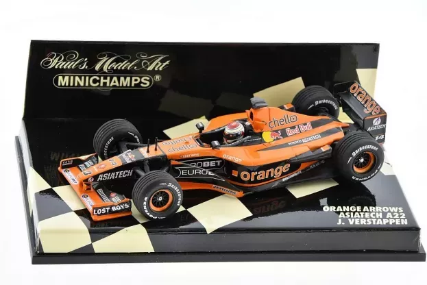 Minichamps Arrows F1 A22 Asiatech N 14 Season 2001 J.verstappen 1:43 400010014