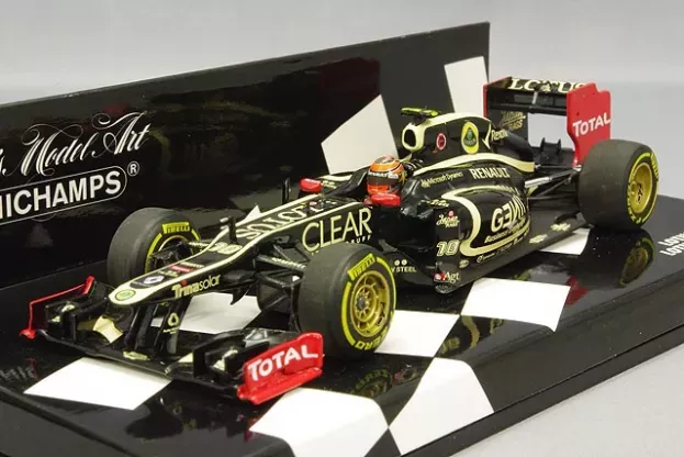 Minichamps Lotus F1 E20 Team Renault N 10 Race Version 2012 Romain Grosjean 1:43 410120010