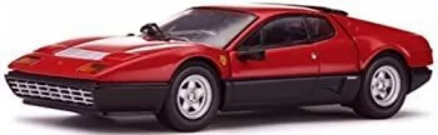 Kyosho Ferrari 512bb 1973 Black Interiors With Openings 1:43 05011R