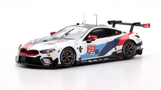 Truescale Bmw 8-series M8 Gte 4.0l Twin-turbo V8 Team Bmw Rll N 25 3rd Imsa Petit Le Mans 2019 1:43 TSM430469