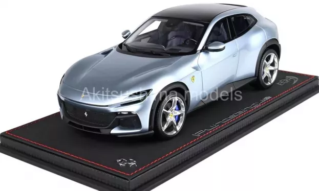 BBR Ferrari Purosangue Grey Alloy 1:18 P18219F