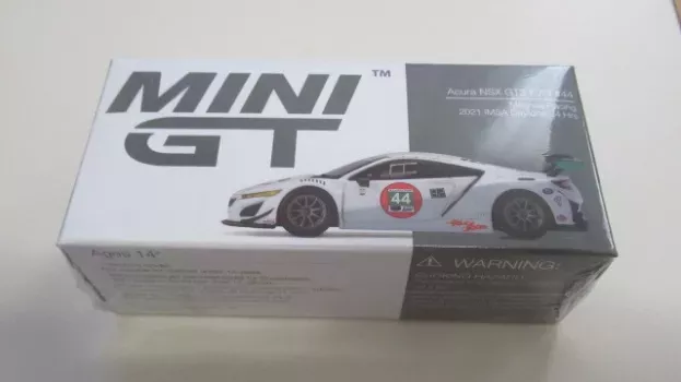 Mini GT Acura Nsx Team Magnus Racing Lhd N 44 24h Daytona 2021 1:64 MGT00302-L