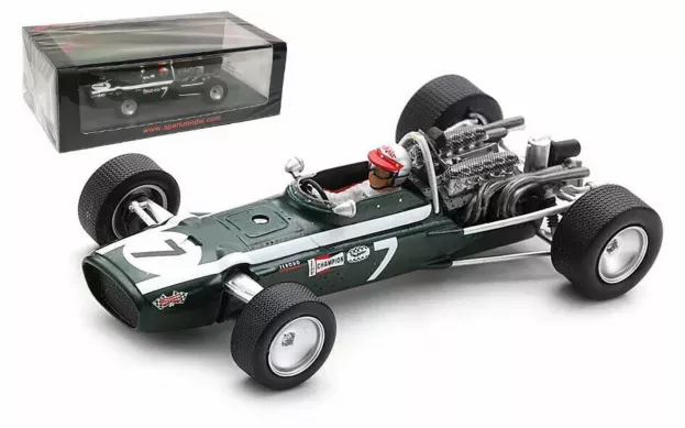 Spark Cooper F1 T86b N 7 3rd Monaco Gp 1968 L.bianchi 1:43 S6982