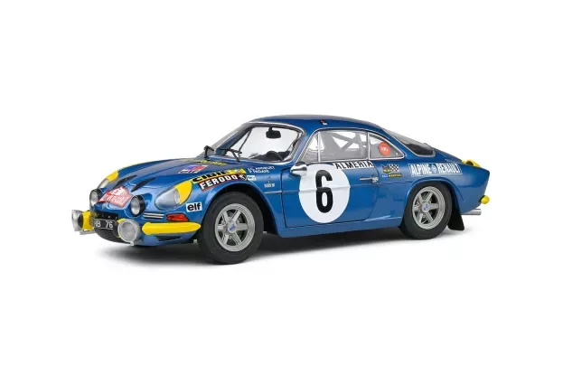 Solido Renault Alpine A110 1600s night Version N 6 Rally Montecarlo 1972 J.candruet P.pagani 1:18 1804207
