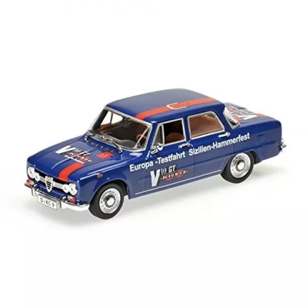 Minichamps Alfa Romeo Giulia Europa-testfahrt Sizilien-hammerfest 1970 1:43 400120905