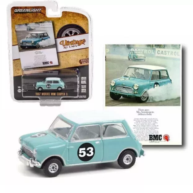 Greenlight Morris Mini Cooper S N 53 1967 1:64 39080B