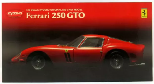 Kyosho Ferrari 250 Gto 1962 Blue Interior 1:18 08431R