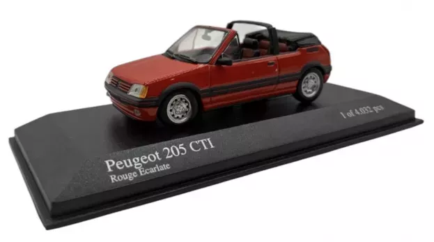 Minichamps Peugeot 205 Cti Cabrio Open 1:43 112330