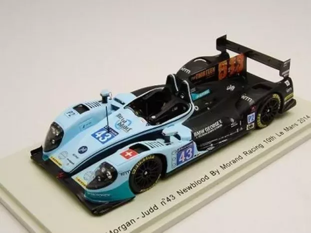 Spark Morgan Judd 3.6l V8 Team Newblood By Morand Racing N 43 10th 24h Le Mans 2014 C.klien G.hirsch R.brandela 1:43 S4222