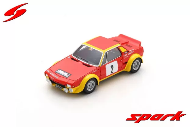 Spark Fiat X1 9 Abarth N 2 Rally Di Sicilia 1974 G.pianta B.scabini 1:43 SI012