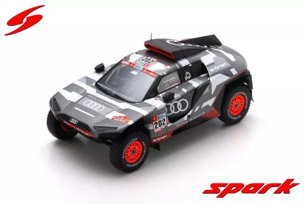 Spark Audi Q E-tron Rs Team Audi Sport N 202 Rally Dakar 2022 C.sainz L.cruz 1:43 S3187
