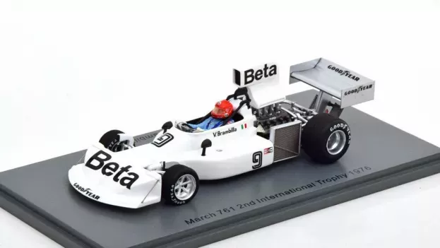 Spark March F1 761 N 9 2nd International Trophy 1976 V.brambilla 1:43 S7268