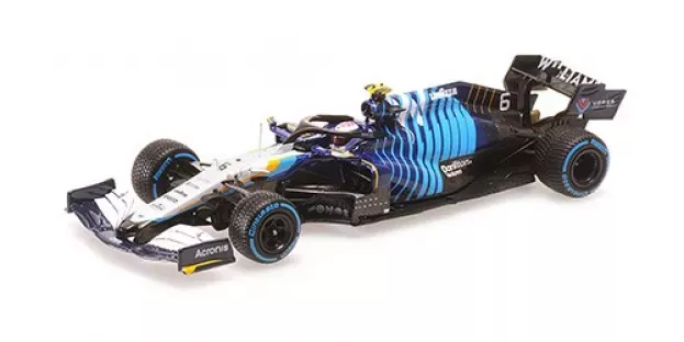 Minichamps Williams F1 Fw43b Mercedes M12 Eq Power+ Team Williams Racing N 6 Belgium Gp 2021 Nicholas Latifi 1:43 417211306