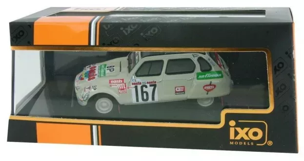 IXO Models Citroen Dyane Cabriolet Closed Roof N 167 Rally Paris Dakar 1979 C.sandron P.alberto 1:43 RAC289