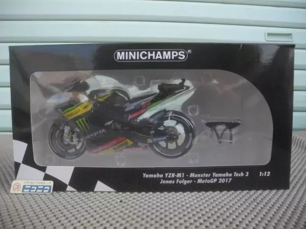 Minichamps Yamaha Yzr-m1 Team Monster Tech3 N 94 Valencia Test Motogp 2017 J.folger 1:12 122173094