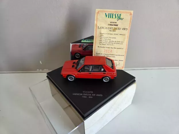 Vitesse Lancia Delta Hf 4wd 1986 1:43 VCC070