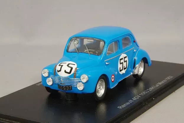 Spark Renault 4cv 1063 Team J.lecat N 55 24h Le Mans 1952 J.lecat H.senfftleben 1:43 S5226