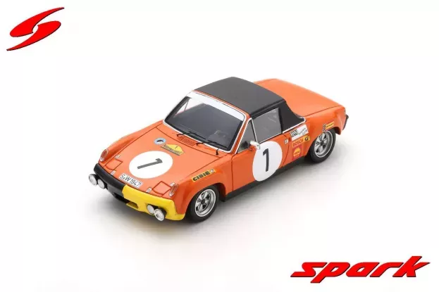 Spark Porsche 914 6 N 1 Winner Marathon De La Route 1970 G.larousse C.haldi H.marko 1:43 S2864