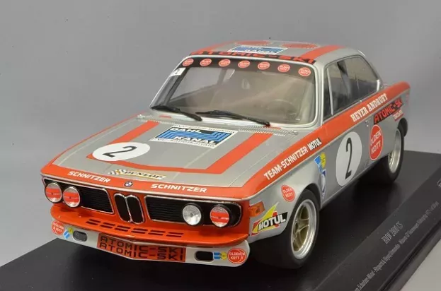Minichamps Bmw 2800 Cs Team Schnitzer N 2 Winner Gp Tourenwagen Nurburgring 1972 J.fitzpatrick H.heyer R.stommelen 1:18 155722702