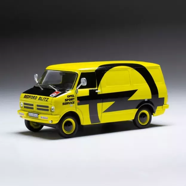 IXO Models Bedford Blitz Van Team Opel Rally Assistance 1974 1:43 RAC382X