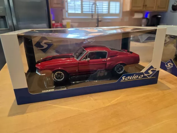 Solido Ford Mustang Shelby Gt500 Coupe 1967 1:18 1802909