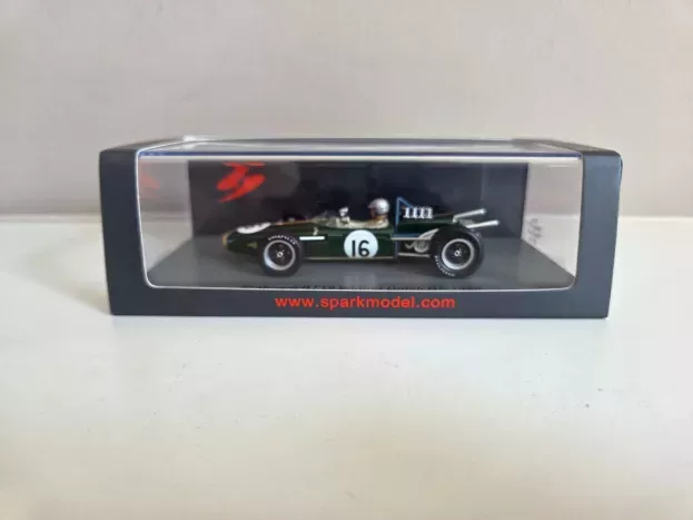 Spark Brabham F1 Bt19 N 16 Winner Netherland Gp 1966 J.brabham 1:43 S7114