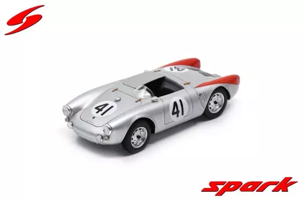 Spark Porsche 550 Rs Team Porsche Kg N 41 24h Le Mans 1954 H.herrmann H.polensky 1:43 S9708