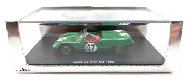 Spark Lotus 23 N 47 Le Mans 1962 Clark Taylor 1:43 S0252