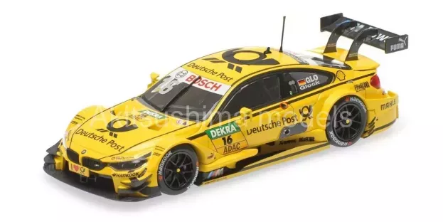 Minichamps Bmw 4-series M4 Team Mtek Deutsche Post N 16 Season Dtm 2015 T.glock 1:43 410152416