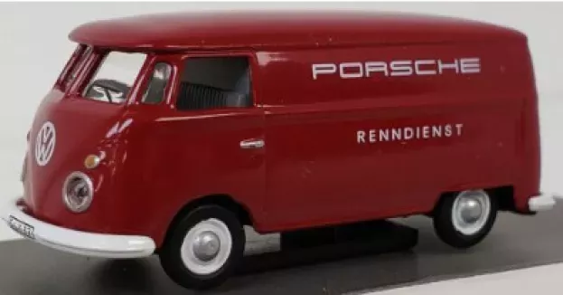 Schuco Volkswagen T1 Van Porsche 1962 1:87 452669800