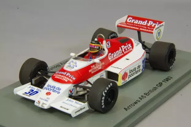 Spark Arrows F1 A6 N 30 British Gp 1983 T.boutsen 1:43 S5790