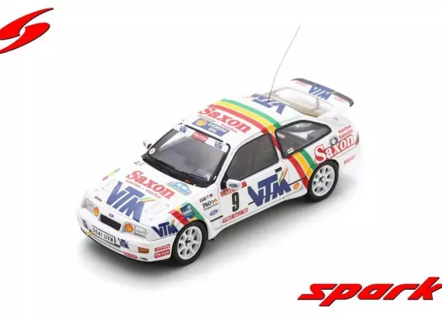 Spark Ford Sierra Rs Cosworth N 9 Rally Ypres 1990 C-mcrae D.ringer 1:43 S8709