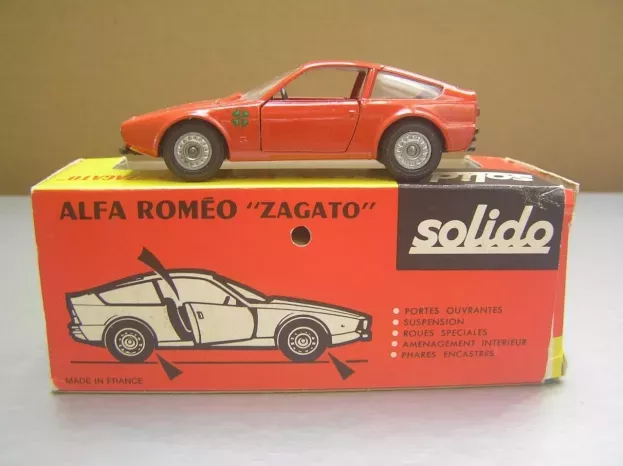 Solido Alfa Romeo Gt Junior Zagato 1972 1:43 183