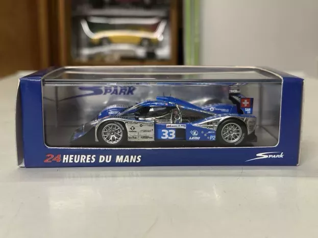 Spark Lola Judd Speedy Racing Team Sebah N 33 2nd Lmp2 Class 24h Le Mans 2009 Pompidou Kane Leuenberger 1:43 S1445