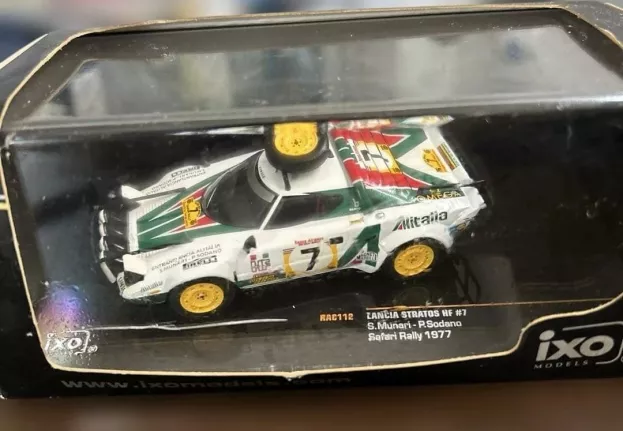 IXO Models Lancia Stratos Hf N 7 Safari Rally 1977 S.munari P.sodano 1:43 RAC112