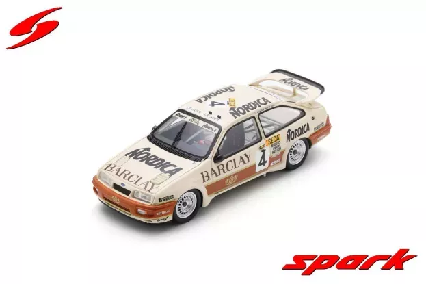 Spark Ford Sierra Rs Cosworth Team Wolf Barclay Racing N 4 24h Spa 1987 Joachim Winkelhock Didier Artzet Manfred Burkhard 1:43 SB235