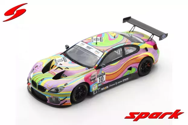 Spark Bmw 6-series M6 Gte Team Boutsen Ginion N 10 24h Spa 2020 K.ojjeh G.vannelet B.lessennes J.klingmann 1:43 SB387