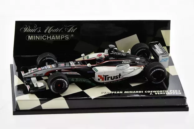Minichamps Minardi F1 Ford Ps03 N 19 Race Version 2003 J.verstappen 1:43 400030019