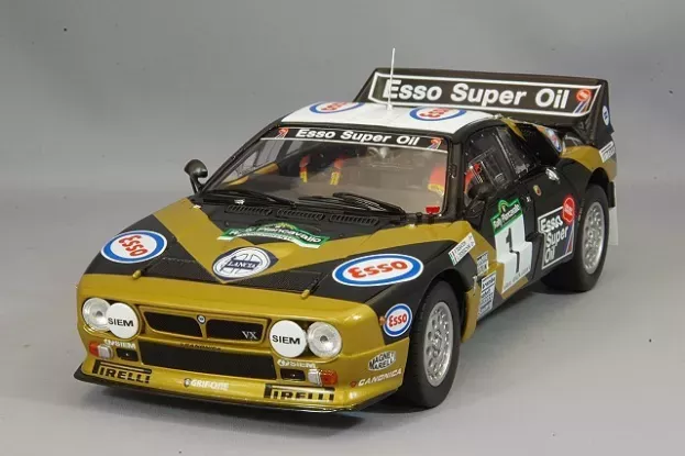 Kyosho Lancia 037 Esso N 1 Winner Rally Piancavallo 1985 F.tabaton L.tedeschini 1:18 08306E