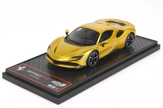 BBR Ferrari Sf90 Stradale Hybrid Spider 1000hp Closed Roof 2020 1:43 BBRC249A1