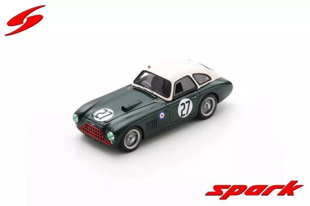 Spark Aston Martin Db3 Coupe 2.6l S6 Team Aston Martin Ltd. N 27 24h Le Mans 1952 R.parnell E.thompson 1:43 S2434