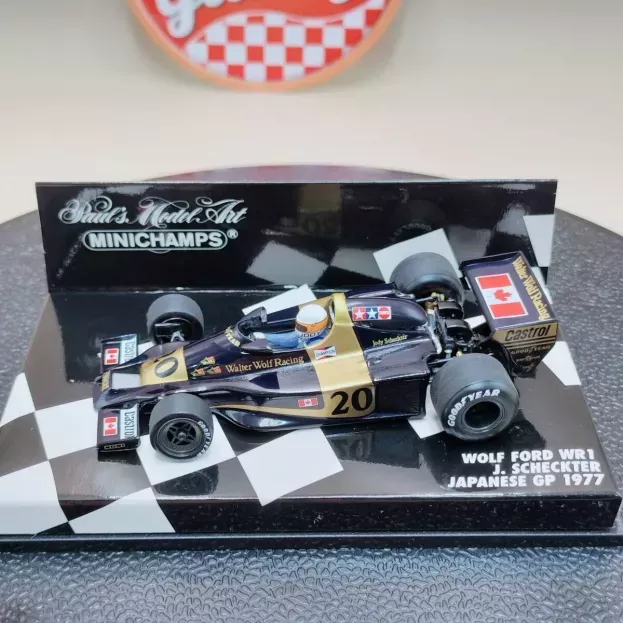 Minichamps Wolf F1 Ford Wr1 N 20 Japan Gp 1977 J.scheckter 1:43 400770220
