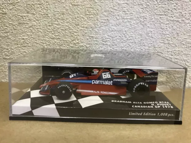 Minichamps Brabham F1 Bt46 Alfa Romeo Parmalat N 66 Canadian Gp 1978 N.piquet 1:43 400780066
