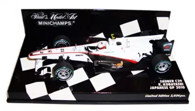 Minichamps Sauber F1 C29 N 23 Gp Japan 2010 K.kobayashi 1:43 410100223