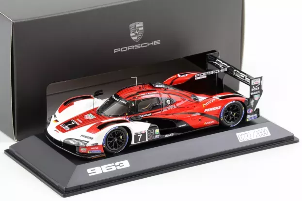 Spark Porsche 963 9rd 4.6l Turbo V8 Team Porsche Penske Motorsports N 7 24h Daytona 2023 Matt Campbell Micheal Christensen Felipe Nasr 1:43 WAP0205020RDAY