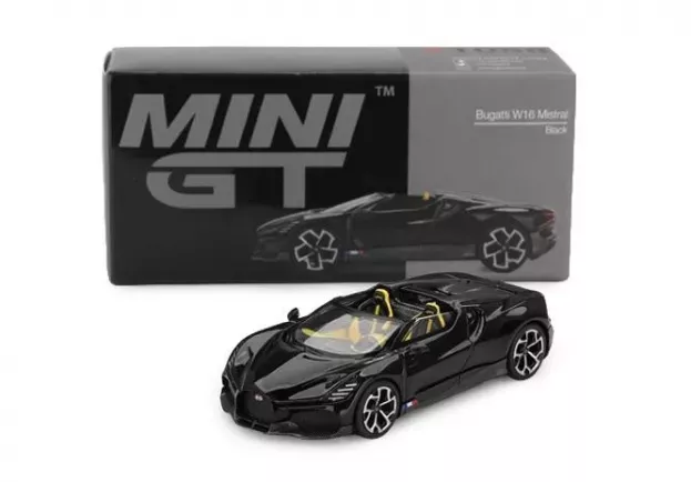 Mini GT Bugatti W16 Mistral Lhd 2023 1:64 MGT01058-L
