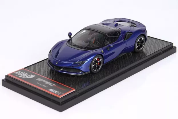 BBR Ferrari Sf90 Stradale Hybrid Spider 1000hp Closed Roof 2020 1:43 BBRC249B