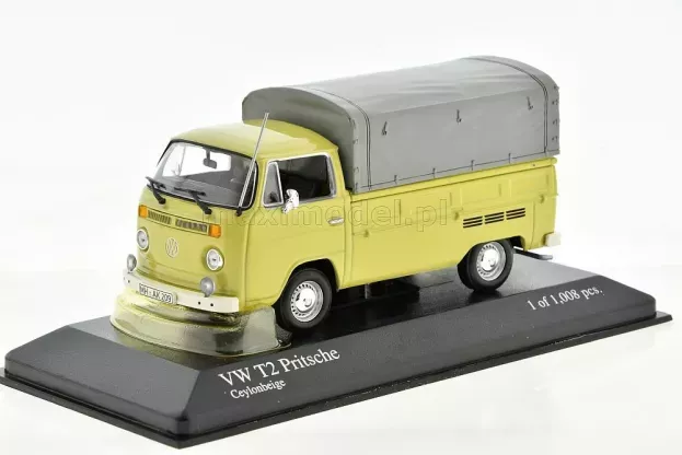 Minichamps Volkswagen T2 Van Pritsche 1972 1:43 400053204