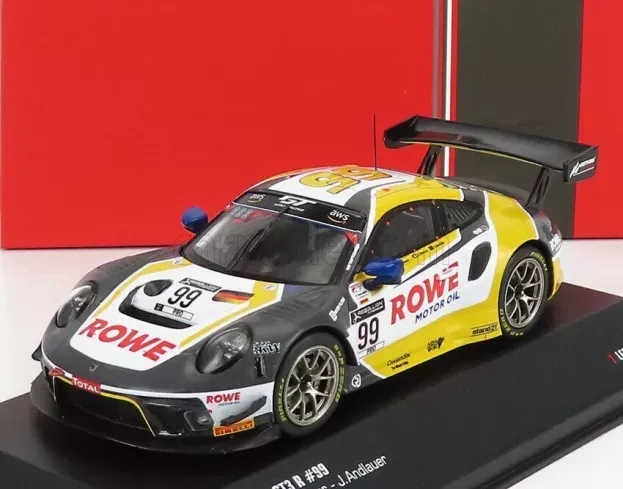 IXO Models Porsche 911 991 4.0l Gt3 Team Rowe Racing N 99 24h Spa 2020 K.bachler D.werner J.andlauer 1:43 LEGT43033