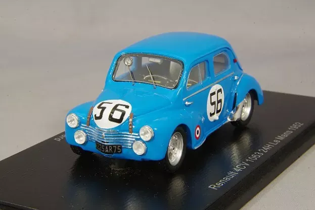 Spark Renault 4cv 1063 Team J.e.vernet N 56 24h Le Mans 1952 J.e.vernet J.pairard 1:43 S5223